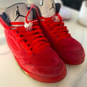 Jordan 5 Retro Red Suede Size 11